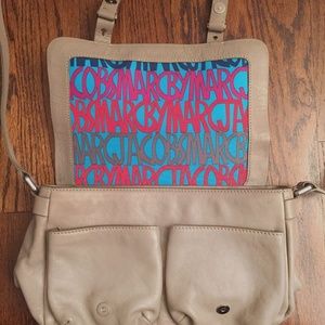 Beige Leather MARC BY MARC JACOBS Small Cross Body
